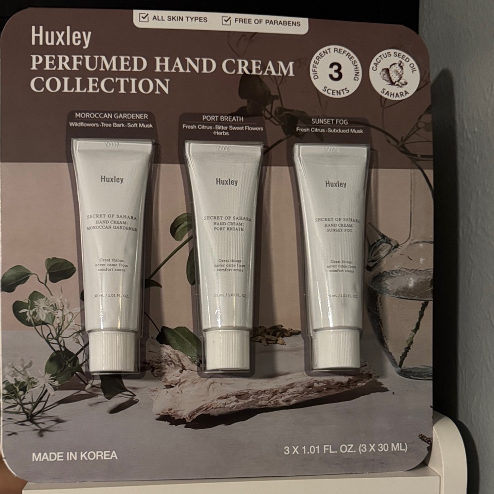 Perfumed Hand Cream Collection - White and Cream